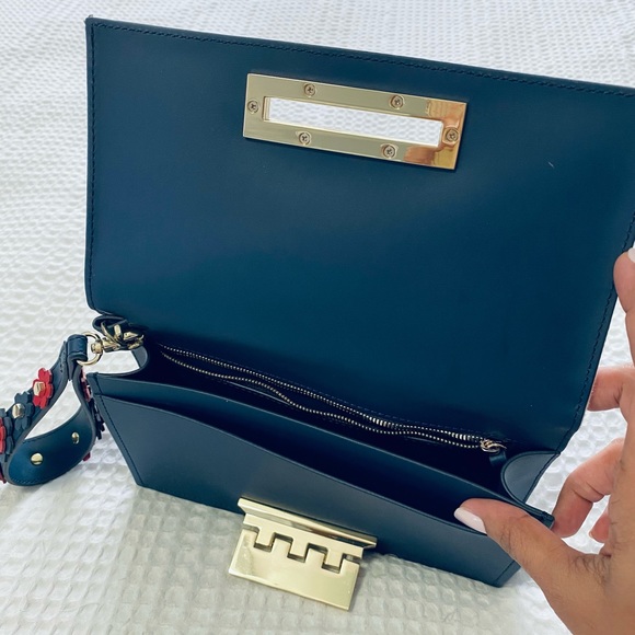 Zac Posen Embellished Stripe Purse - Picture 3 of 5